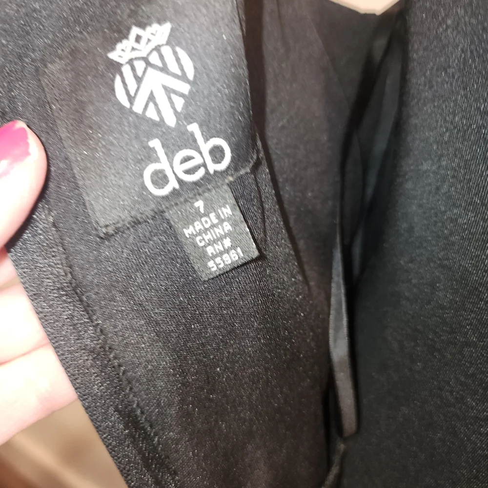 Deb Black Formal Maxi Dress - Picture 6 of 6